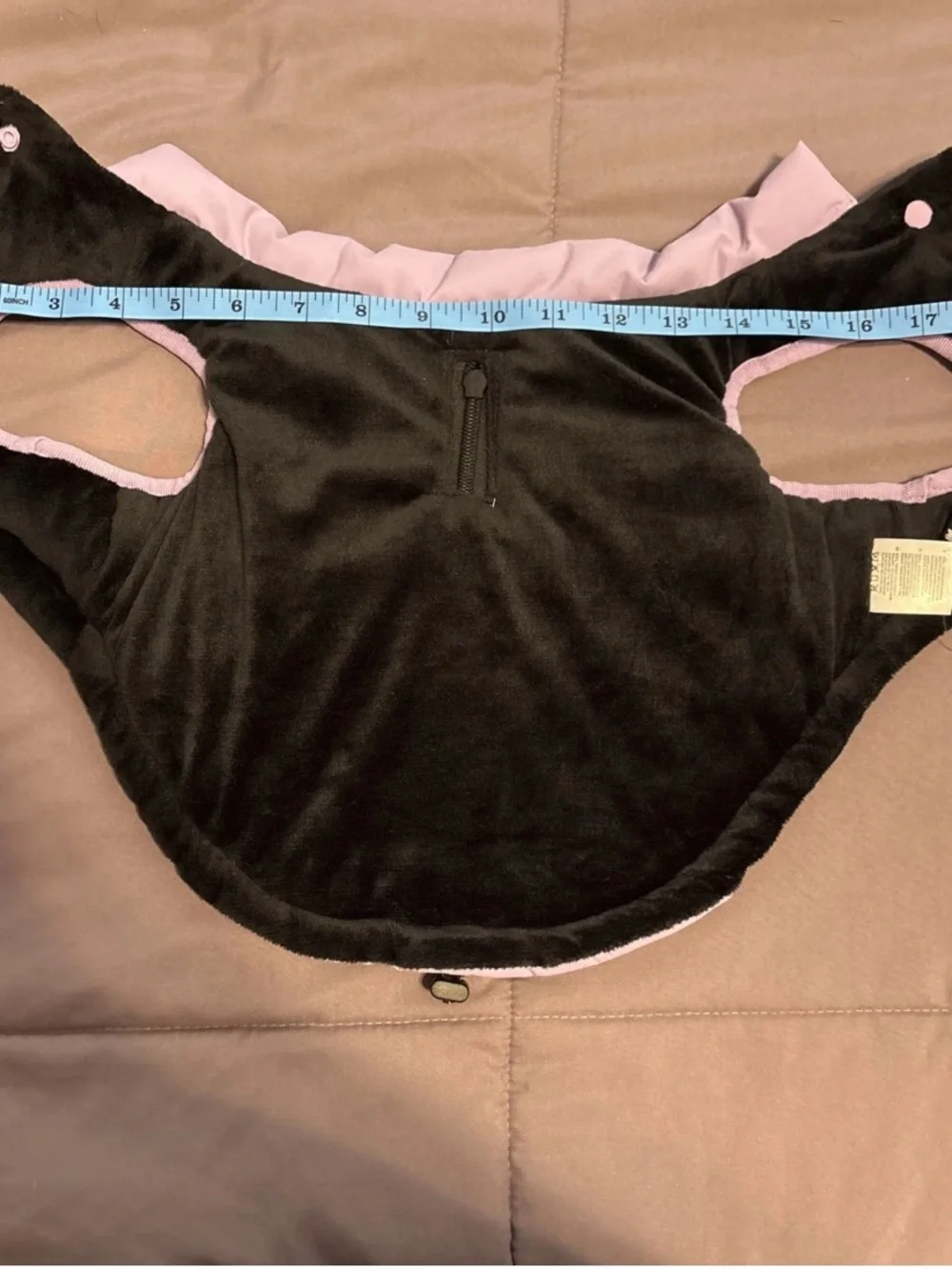 Spark Paws WarmShield Dog Jacket Purple Fleece Lined NWT Size M